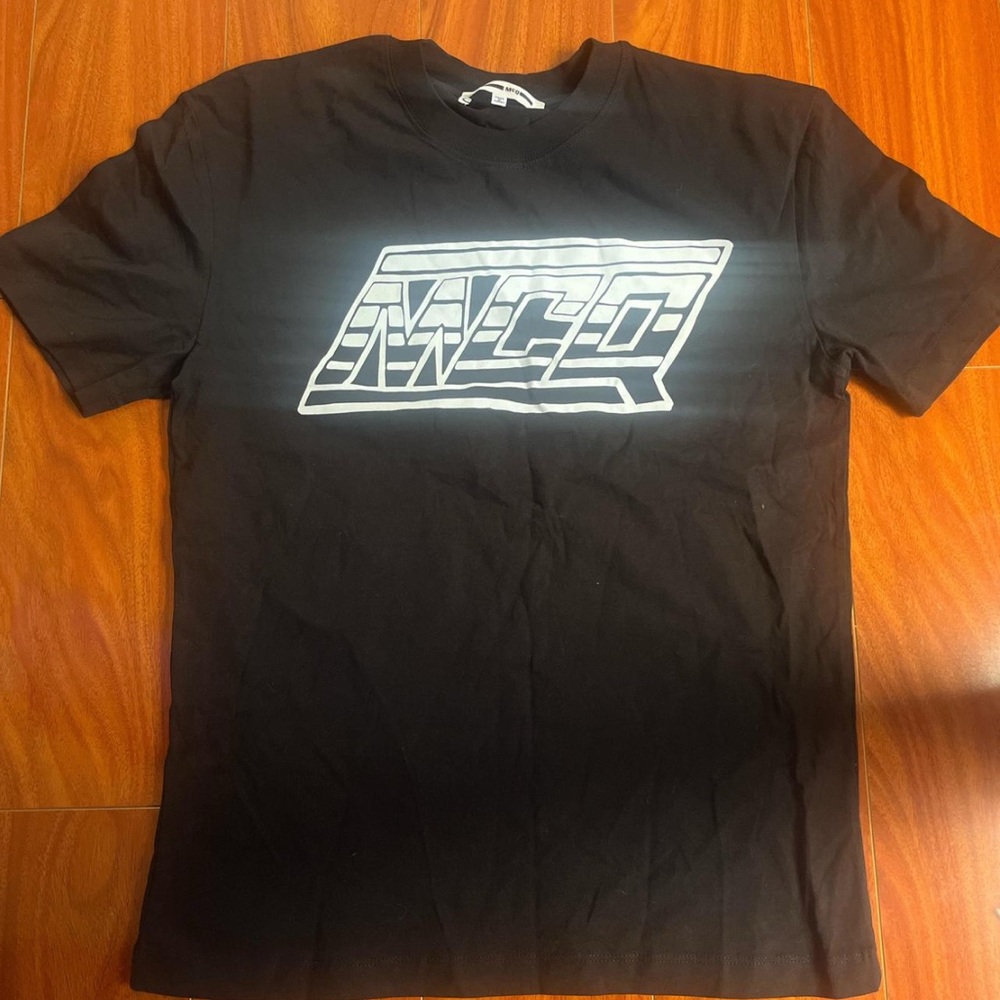 Alexander McQueen Black Logo Tee